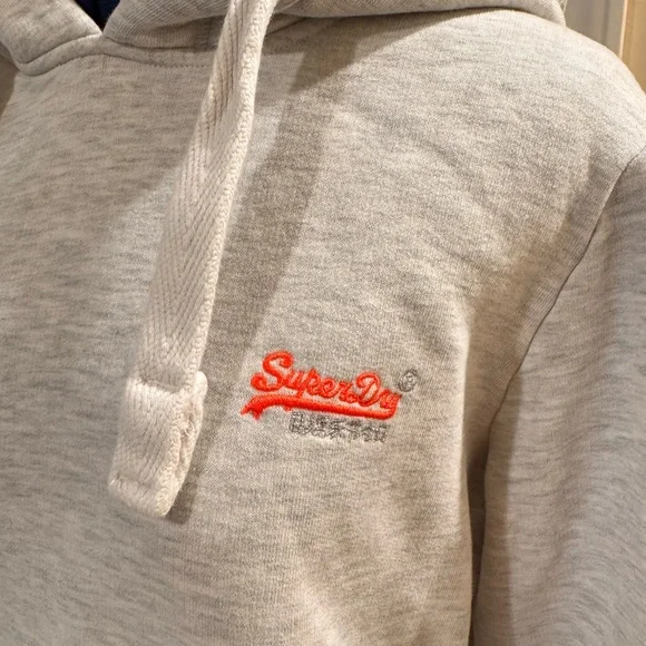 Superdry Gray Hoodie for Women - Picture 2 of 7